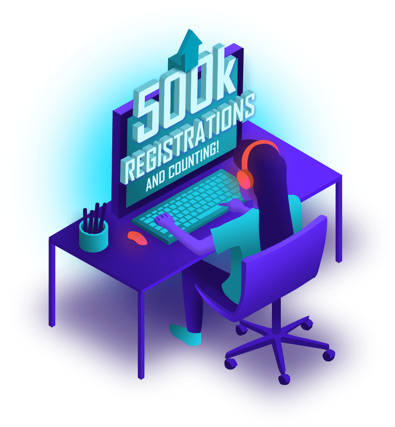 500k Registrations and Counting Image